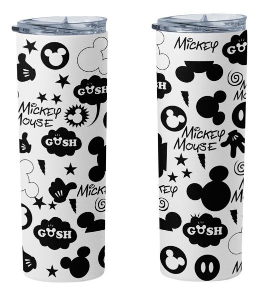 Termo Botella Térmica Acero Inoxidable Mickey Mouse Retro-2