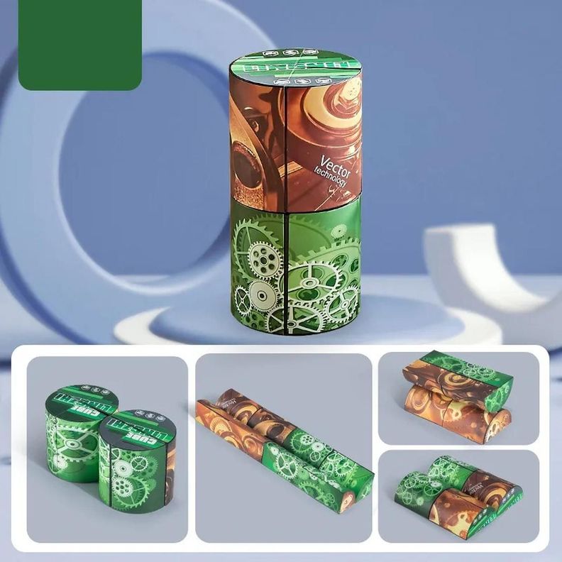 Cubo Magico Juguete Didactico Niños Juego De Ingenio-4