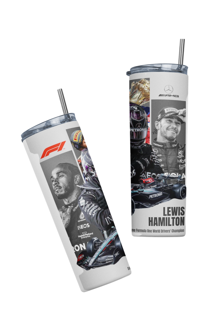 Termo Botella Termica Lew Hamilton Mercedes Mug-2