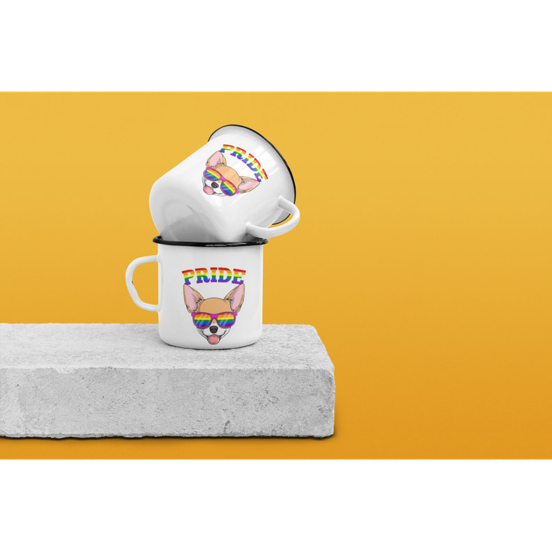 Taza Enlozada Lechera Lgtb Arcoiris Orgullo Pride-1