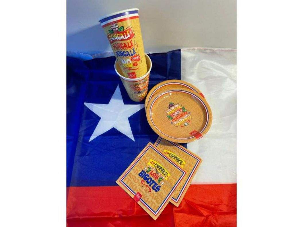 Pack De 6 Para Fiestas Patrias 18 Septiembre Cotillón-5