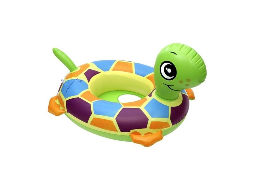 Flotador Inflable Para Niños Animal Piscina Tortuga-0