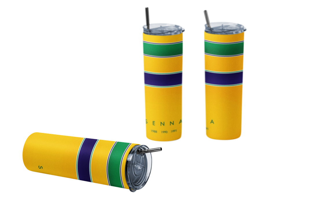 Termo Botella Termica F1 Senna Acero Inoxidable-1