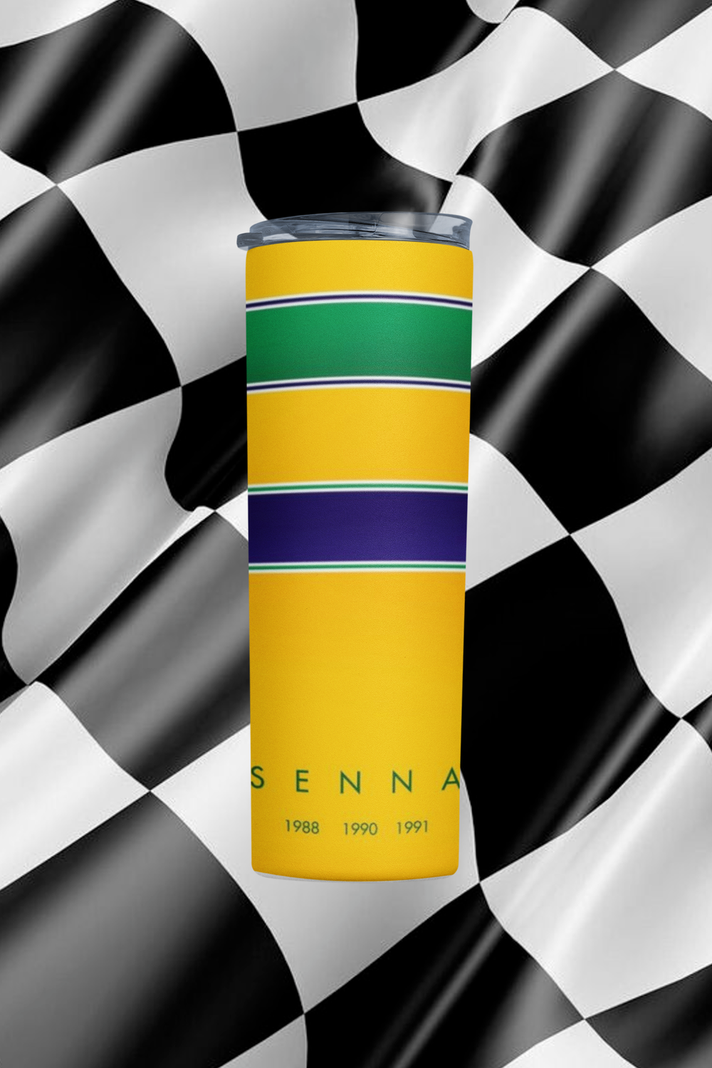 Termo Botella Termica F1 Senna Acero Inoxidable-5