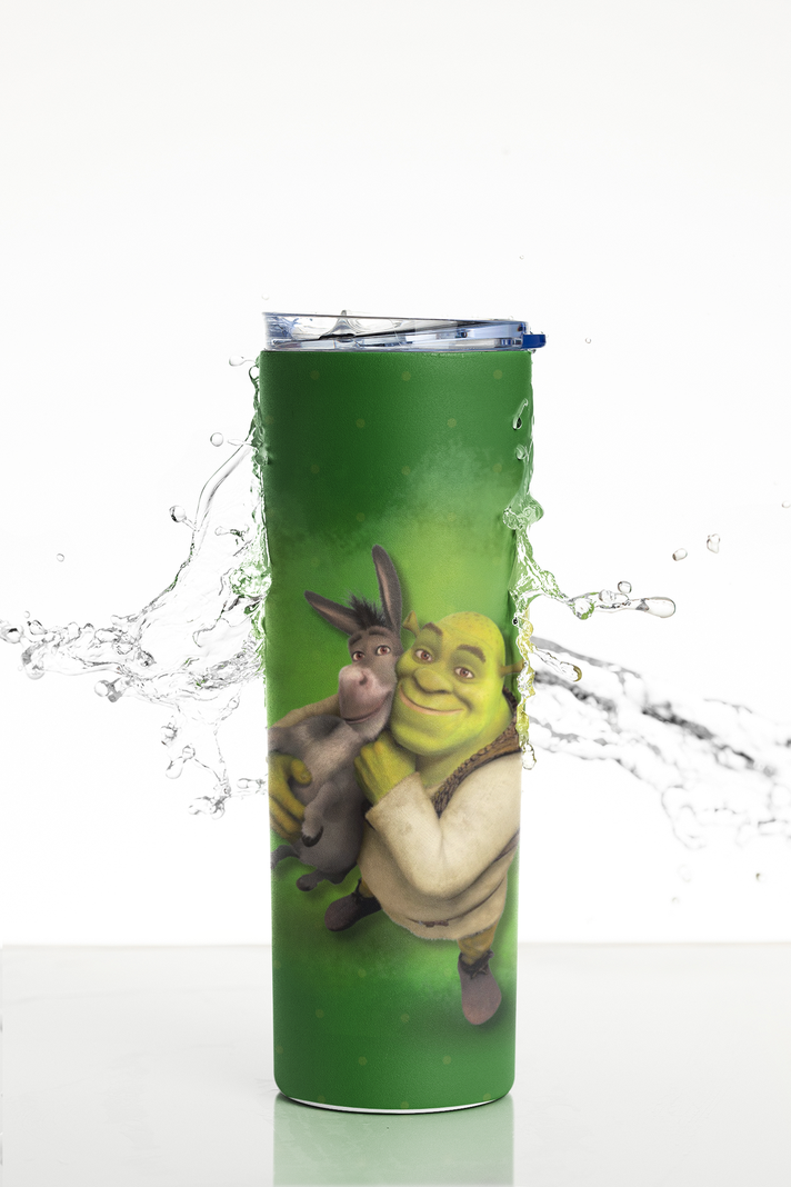 Termo Botella Termica Shrek Burro Amigos Mug-4