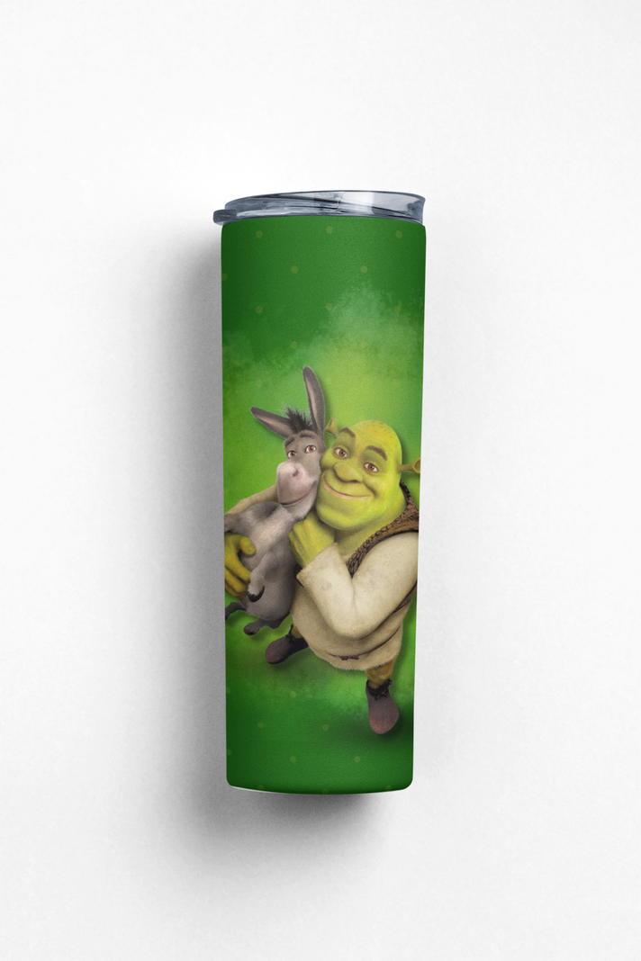 Termo Botella Termica Shrek Burro Amigos Mug-5