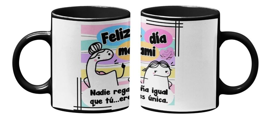 Tazón Taza Magica Personalizada Flork Dia De La Mamá  Tipo2-1