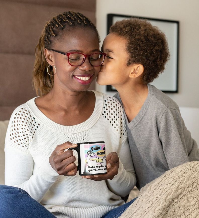 Tazón Taza Magica Personalizada Flork Dia De La Mamá  Tipo2-3