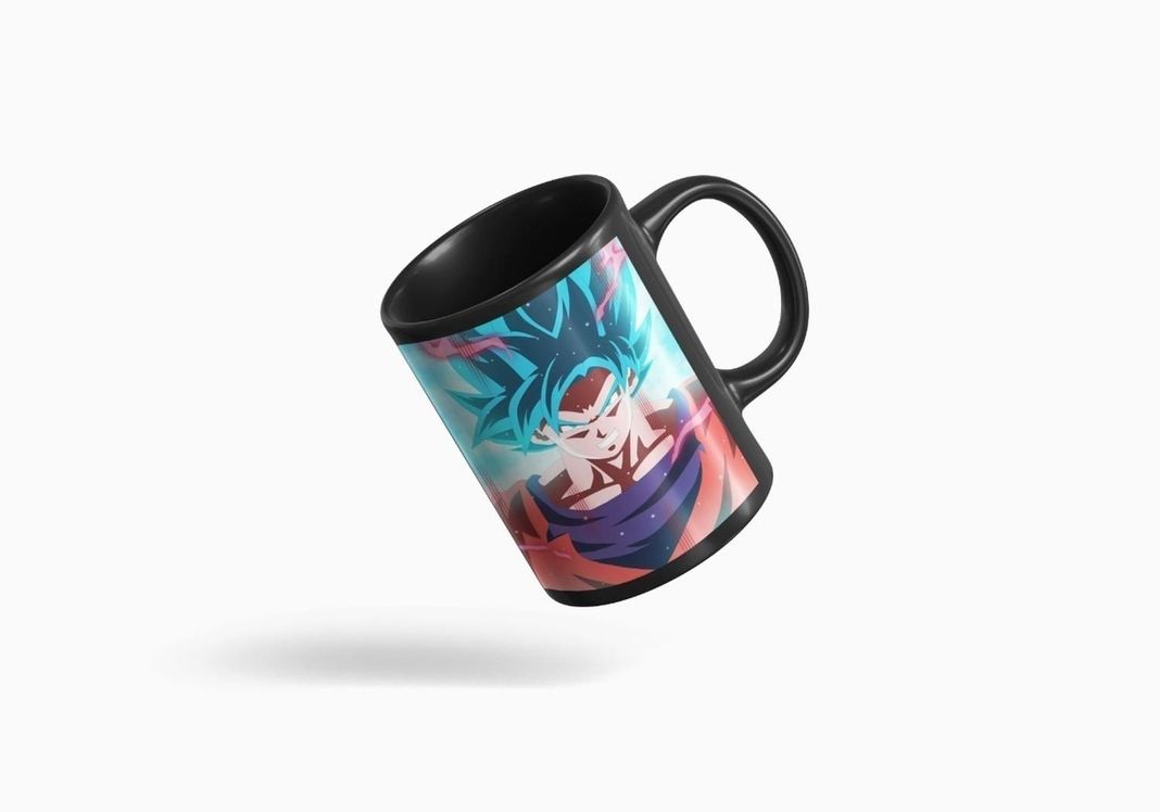 Taza Mágica De Goku Blue - Dragon Ball Super 001-0