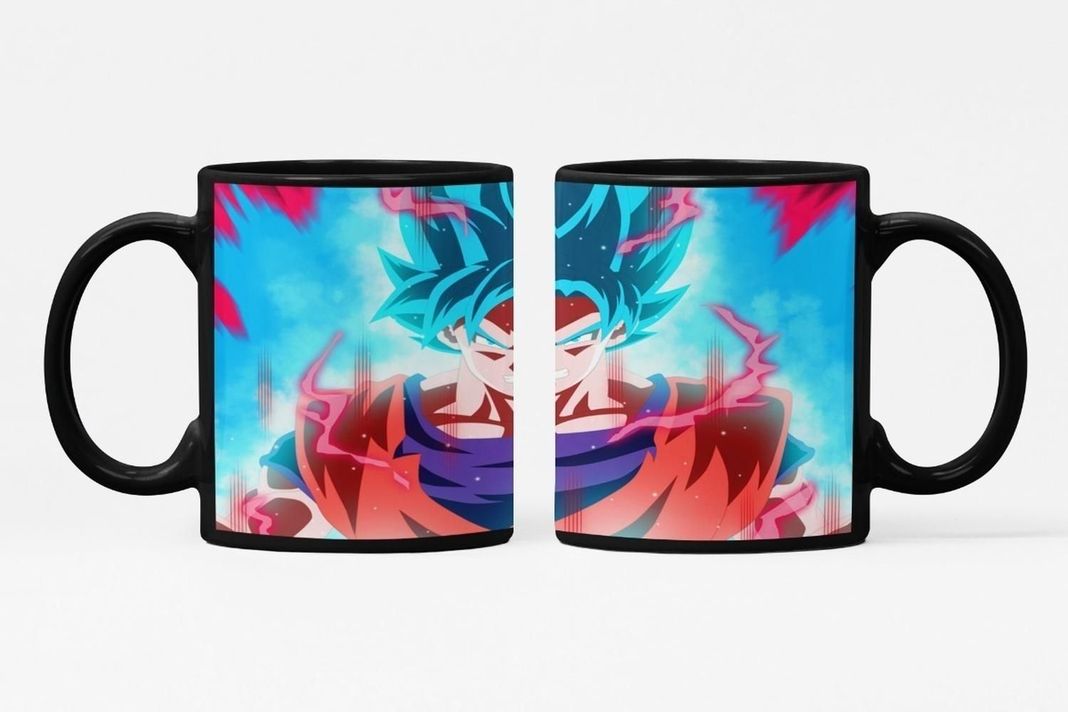 Taza Mágica De Goku Blue - Dragon Ball Super 001-1