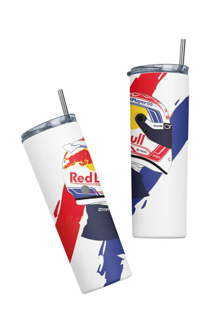 Termo Botella Termica F1 RedBull Casco Verstappen Mug-3