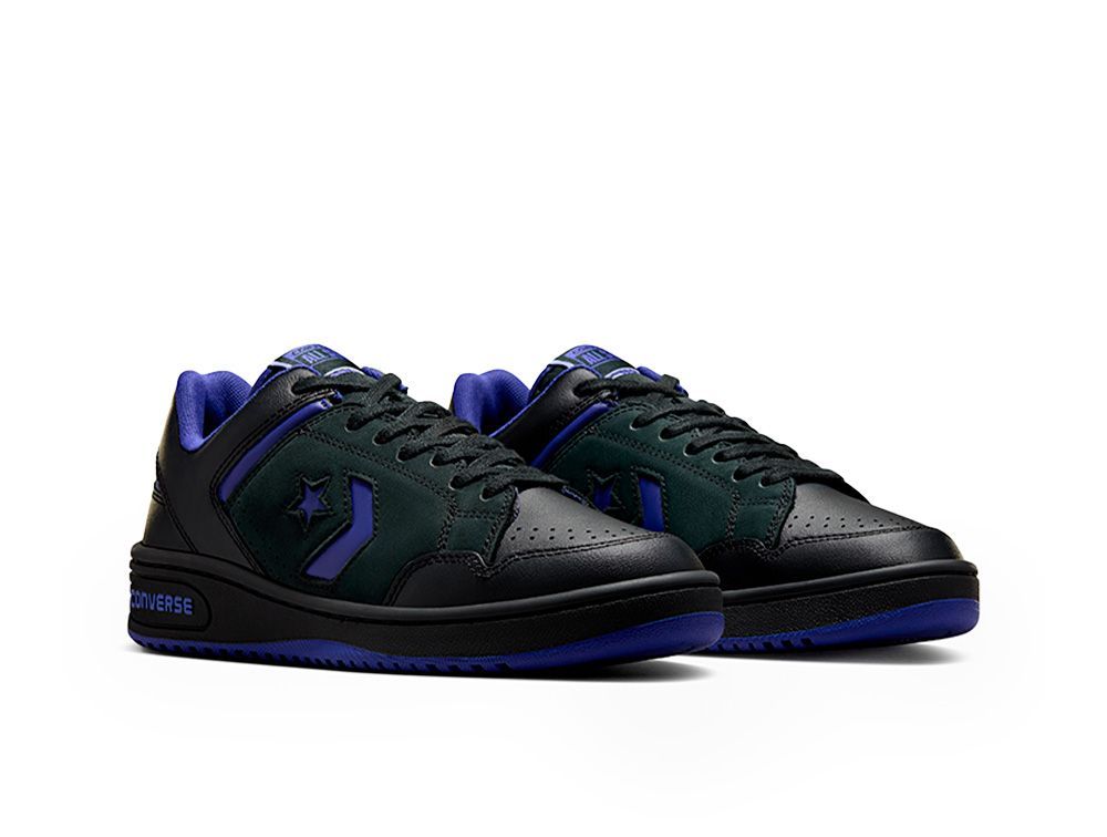 Zapatilla Converse Weapon Hombre Negro - Azul-4