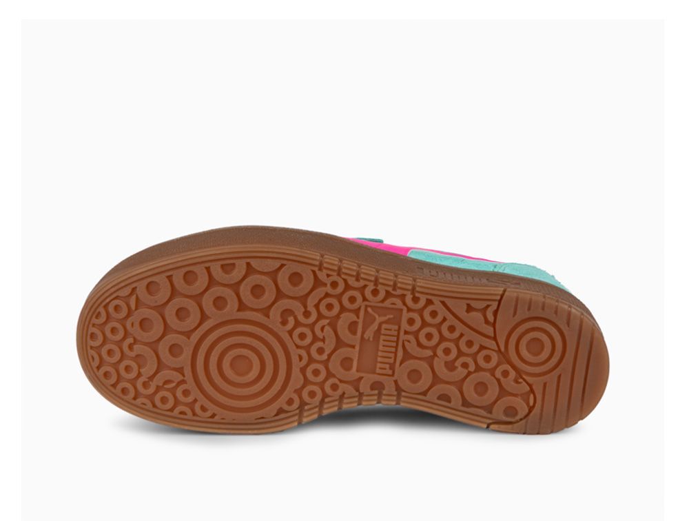 Zapatilla Puma Palermo Elevata Mujer Celeste/Gum-5