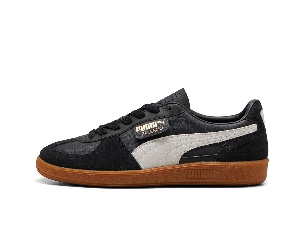 Zapatillas Puma Palermo Lth Mujer Negro-2