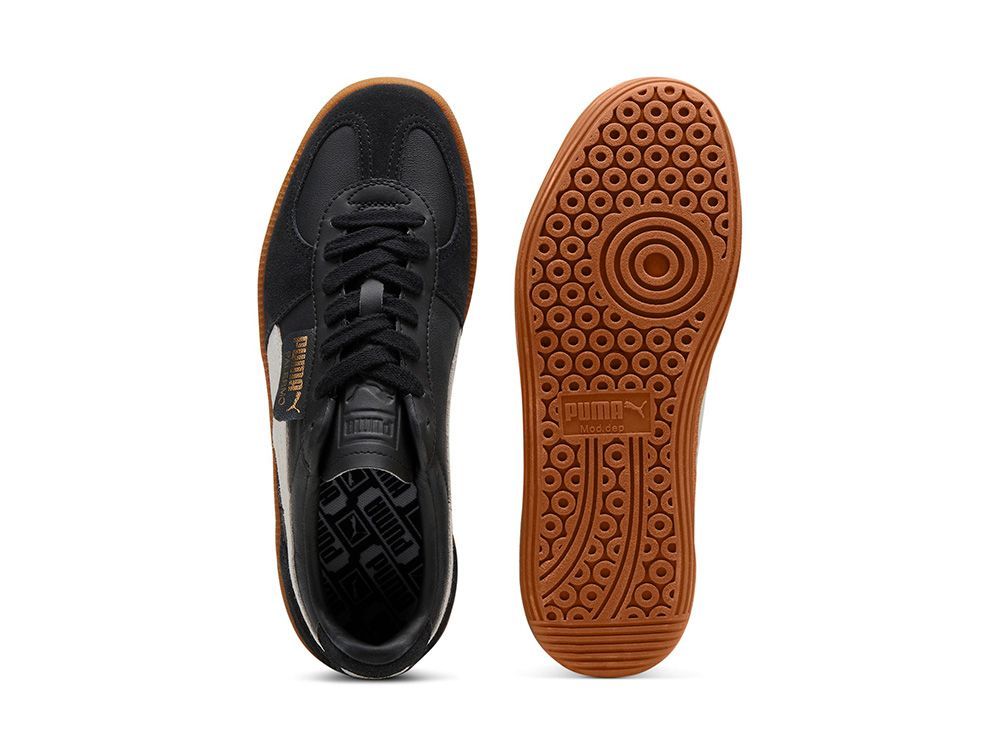 Zapatillas Puma Palermo Lth Mujer Negro-5