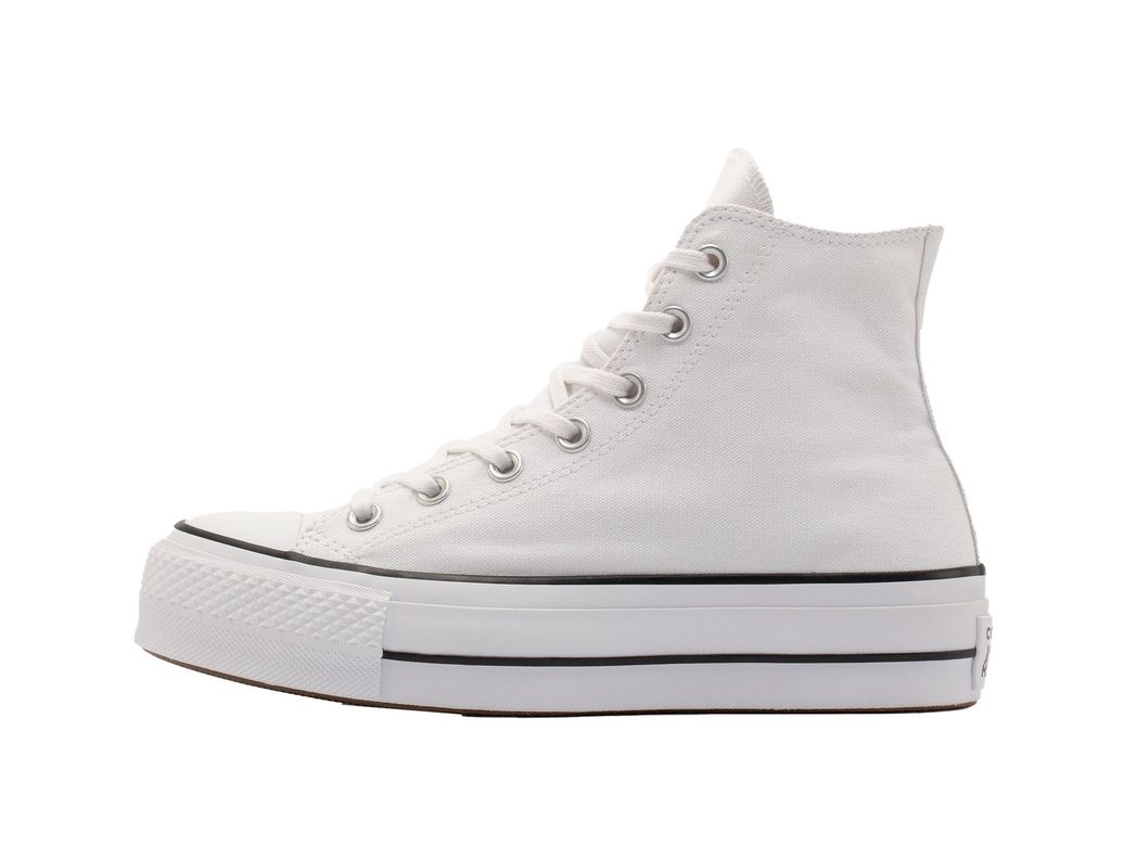 Zapatilla Converse Chuck Taylor Hi Plataforma Mujer Blanco-2