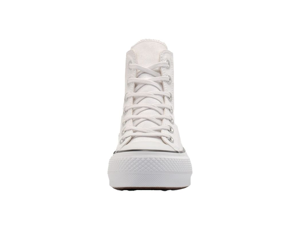 Zapatilla Converse Chuck Taylor Hi Plataforma Mujer Blanco-3