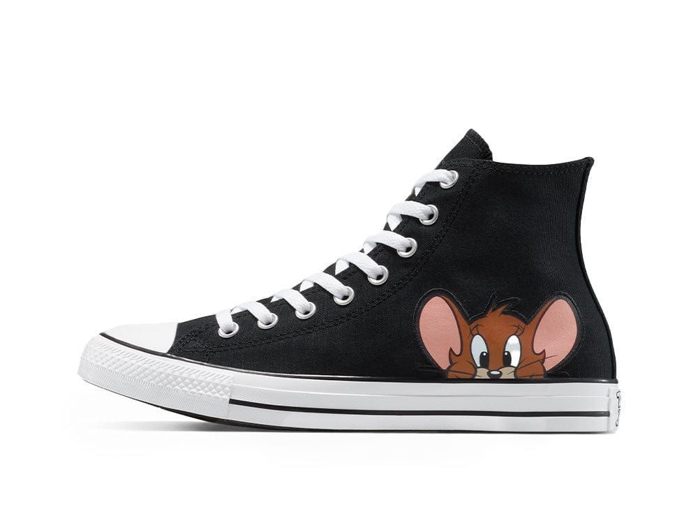 Zapatilla Unisex Converse Chuck Taylor Tom Y Jerry Negro-3