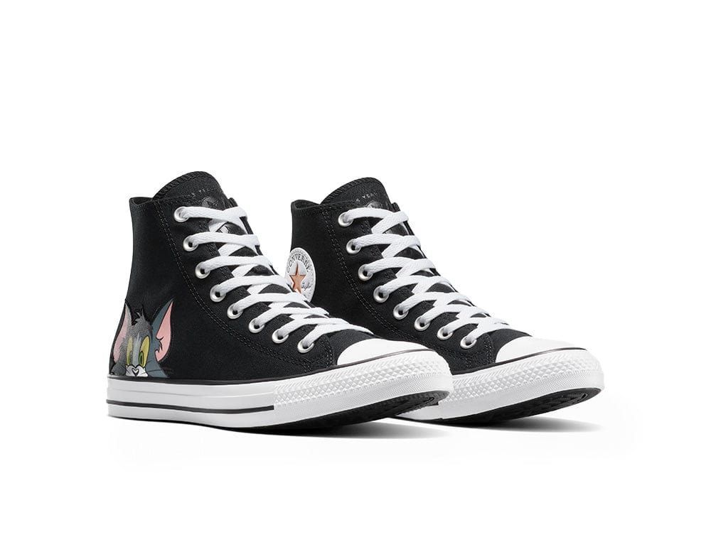 Zapatilla Unisex Converse Chuck Taylor Tom Y Jerry Negro-4