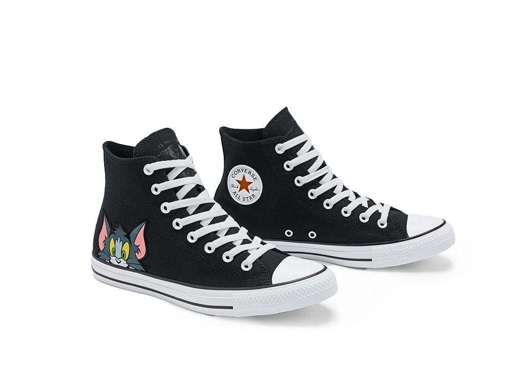 Zapatilla Unisex Converse Chuck Taylor Tom Y Jerry Negro-8