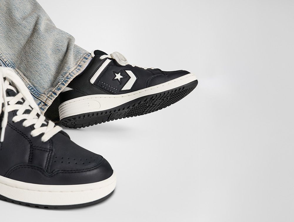 Zapatilla Converse Weapon Hombre Negro - Blanco-7