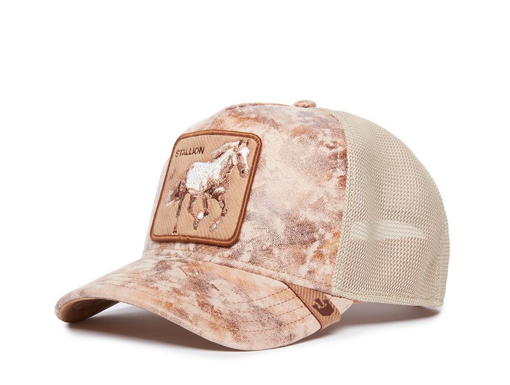 Jockey Trucker Goorin Bros Storm Stallion Unisex Café-1