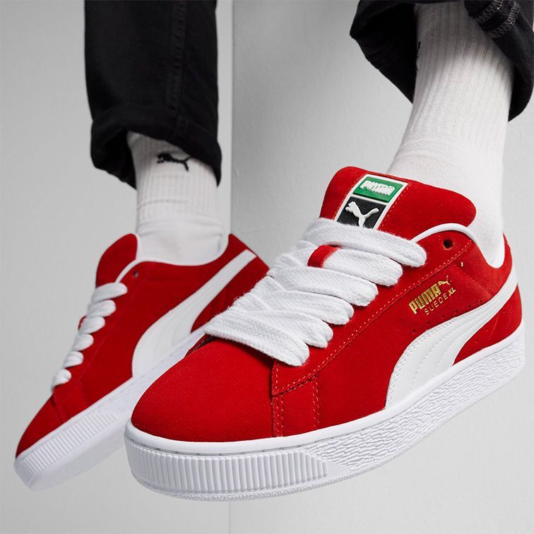 Zapatillas Puma Zapatilla Suede Xl Mujer Rojo-1