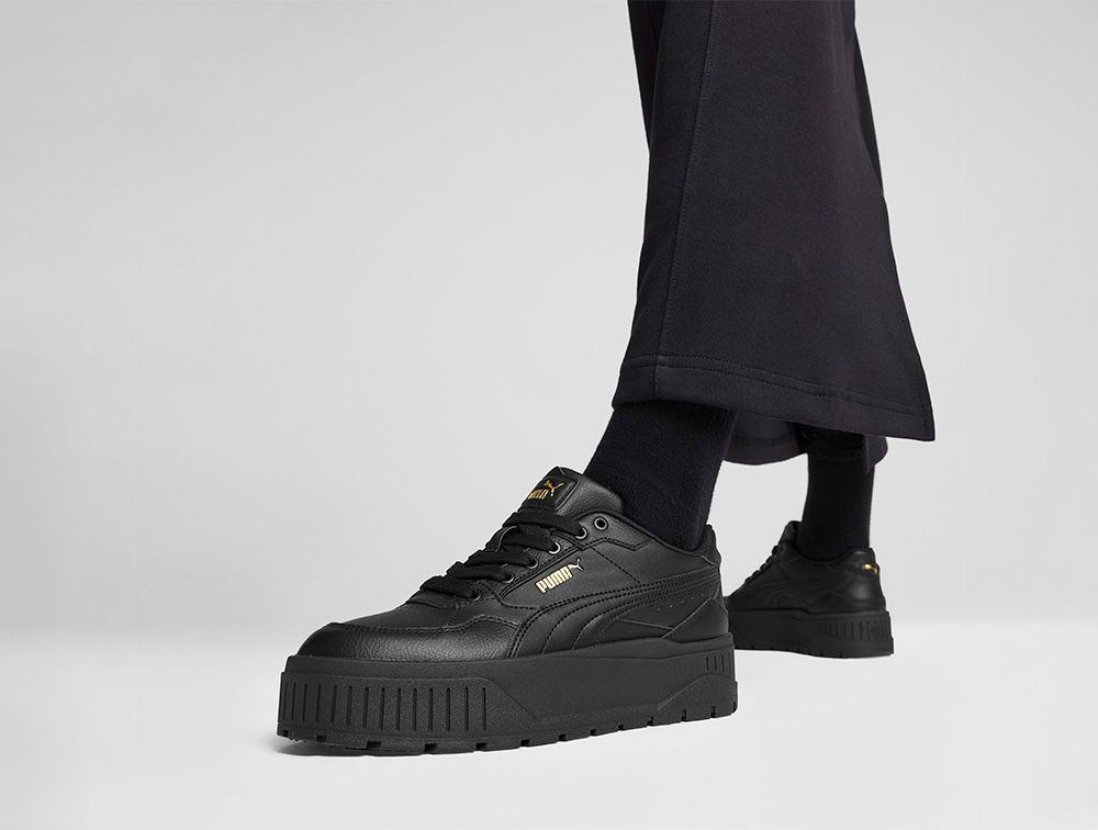 Zapatilla karmen II idol Mujer- Mono Negro-4