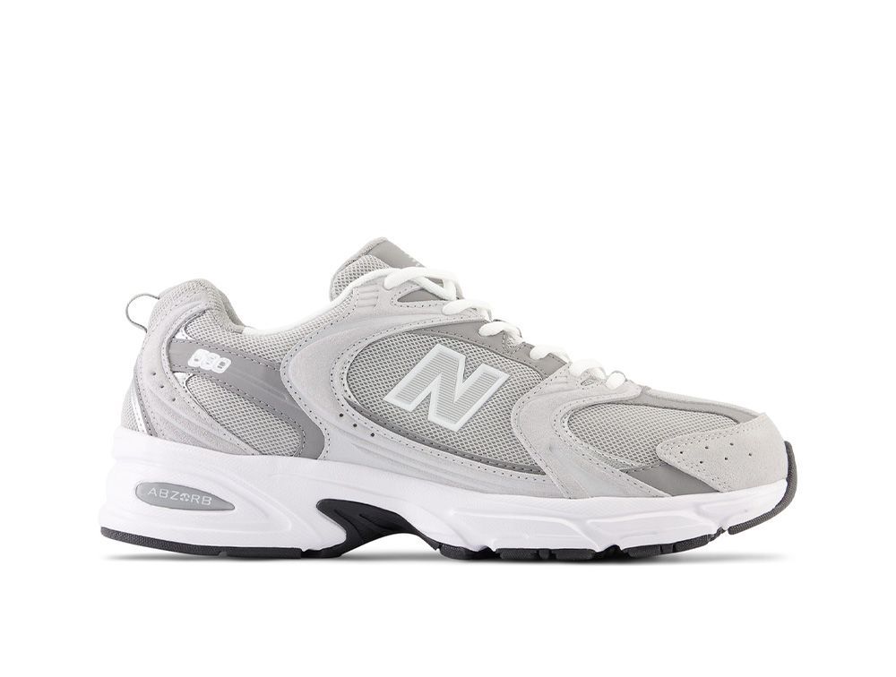 Zapatilla New Balance 530 Unisex Gris - Blanco-0