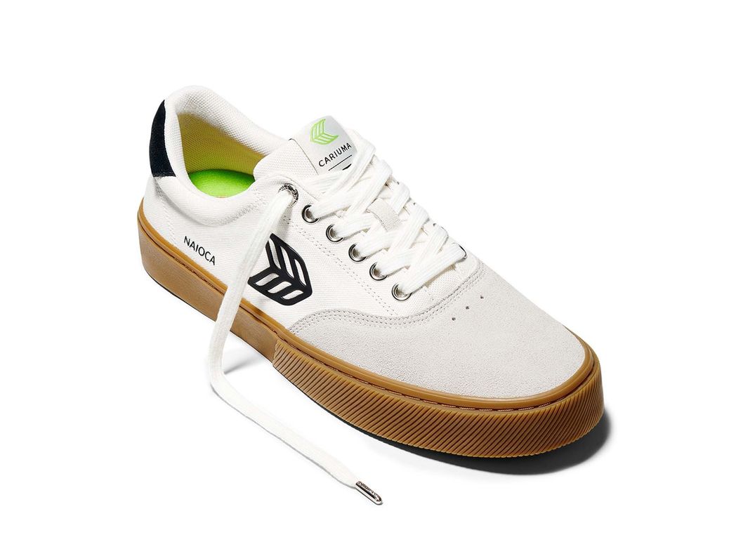 Zapatillas Cariuma Naioca Hombre Blanco-2