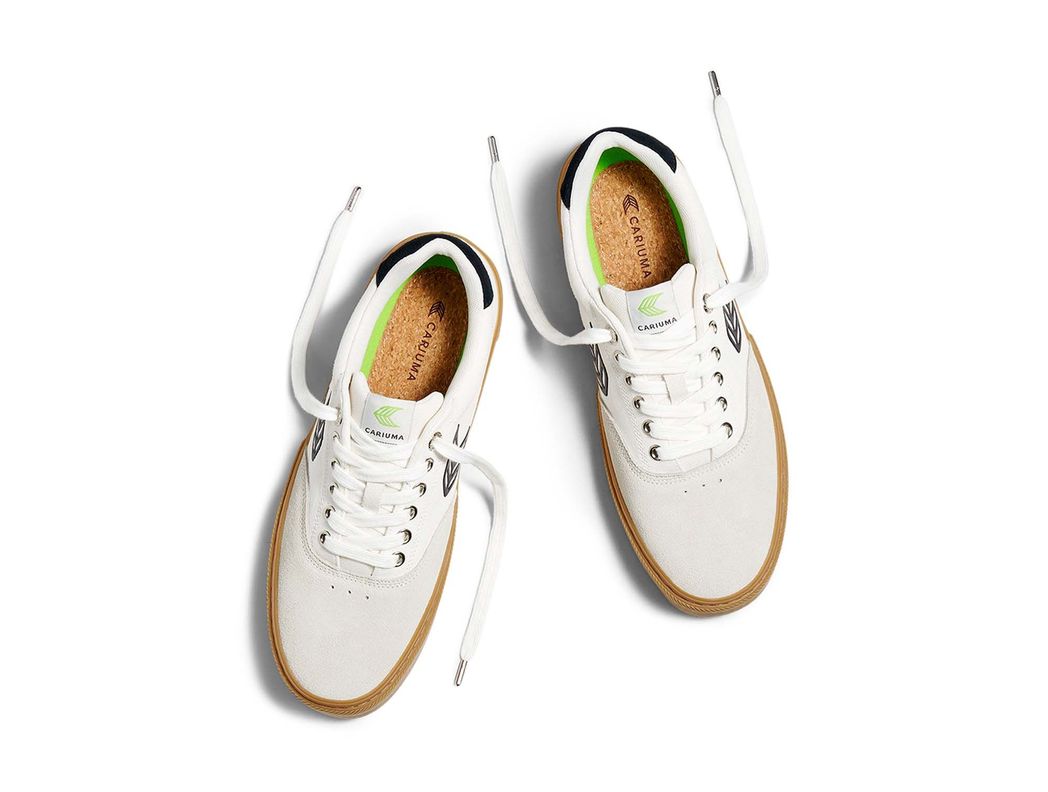 Zapatillas Cariuma Naioca Hombre Blanco-4
