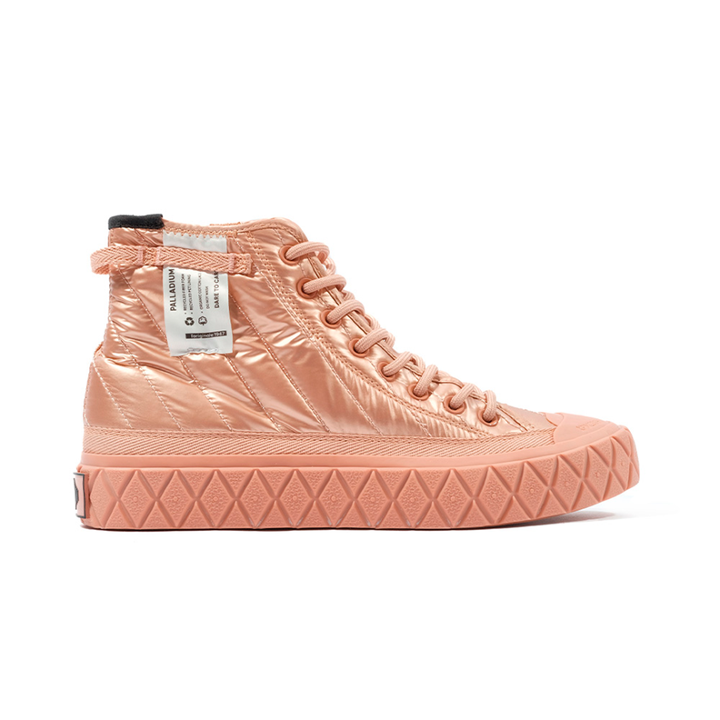 Zapatilla Mujer Palladium Palla Ace Re-Qulit Oro Rosa-0