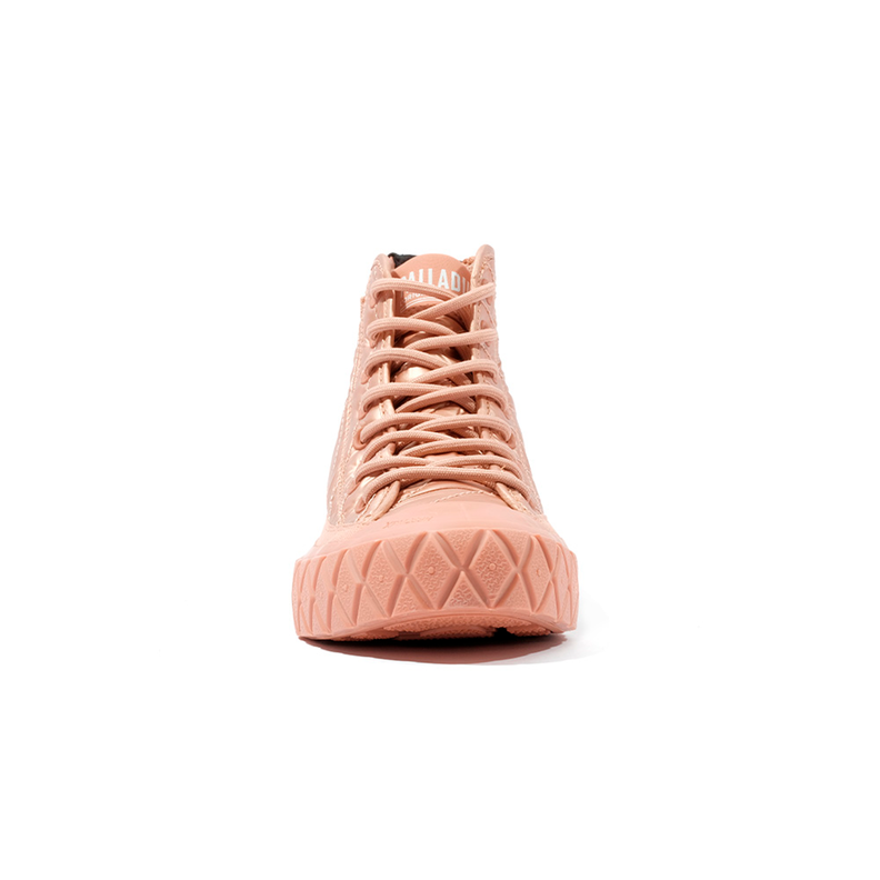 Zapatilla Mujer Palladium Palla Ace Re-Qulit Oro Rosa-2