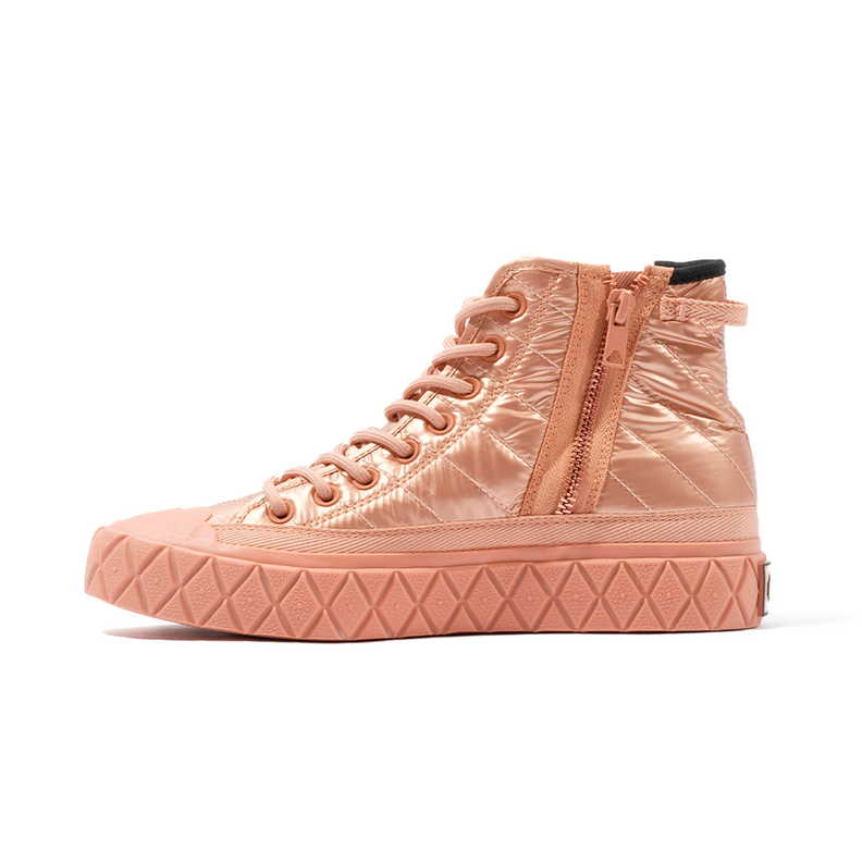 Zapatilla Mujer Palladium Palla Ace Re-Qulit Oro Rosa-5
