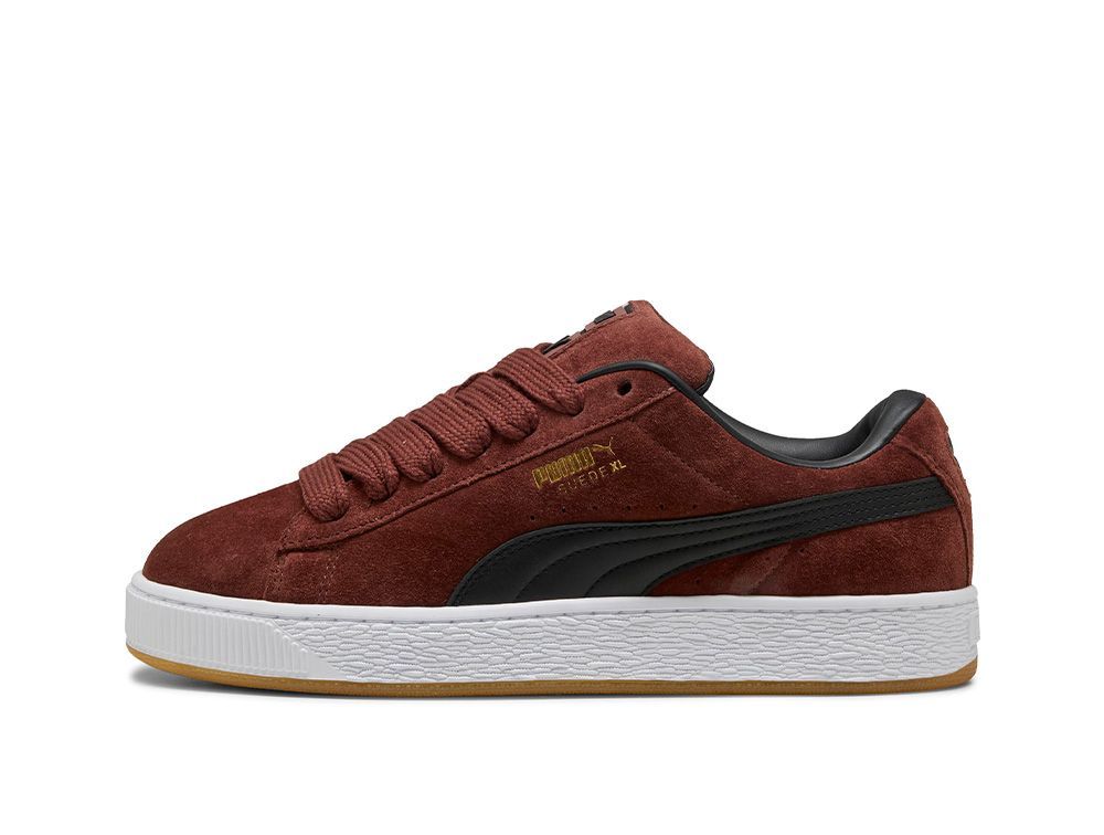 Zapatilla Puma Suede Xl Hombre Burdeo-3