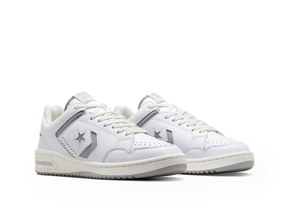 Zapatilla Converse Weapon Hombre Blanco - Gris-4