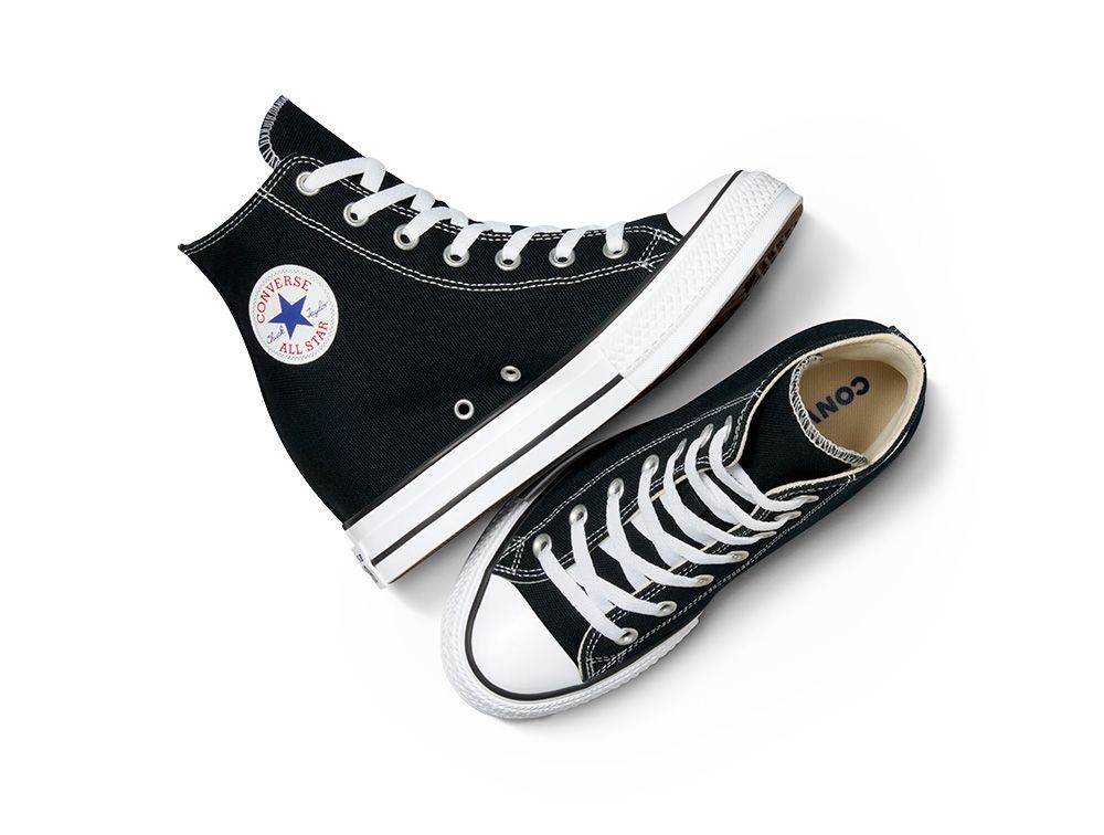 Zapatilla Converse Chuck T Wedge Mujer Negro-3