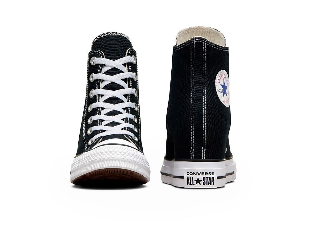 Zapatilla Converse Chuck T Wedge Mujer Negro-5
