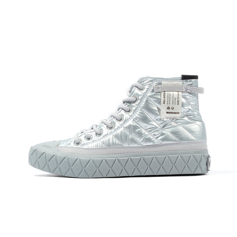 Zapatilla Mujer Palladium Palla Ace Re-Qulit Gris-5