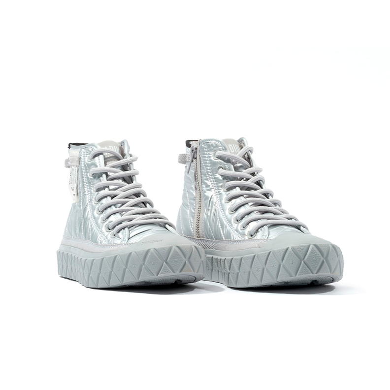 Zapatilla Mujer Palladium Palla Ace Re-Qulit Gris-6
