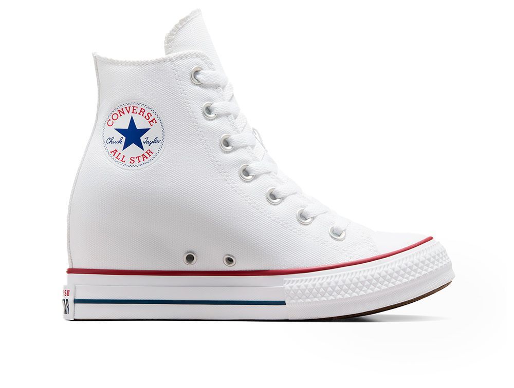 Zapatilla Converse Chuck T Wedge Mujer Blanco-0