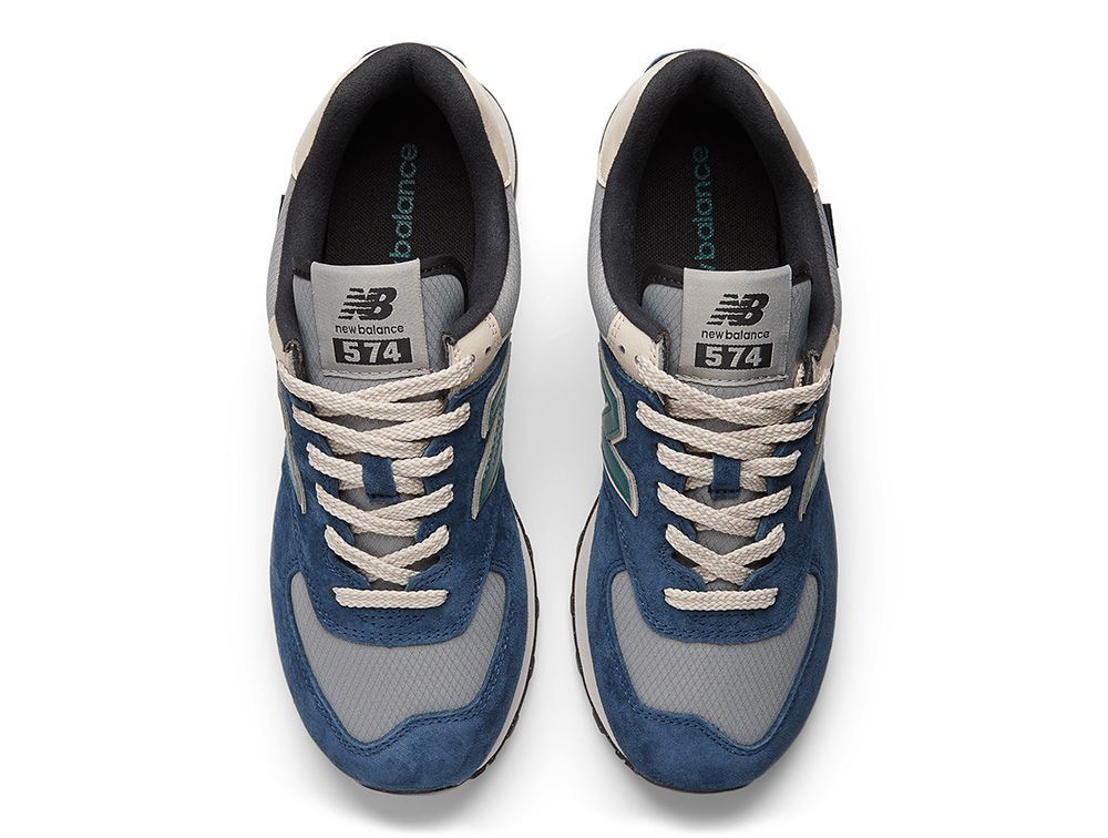 Zapatilla New Balance 474 Hombre Azul - Celeste-2