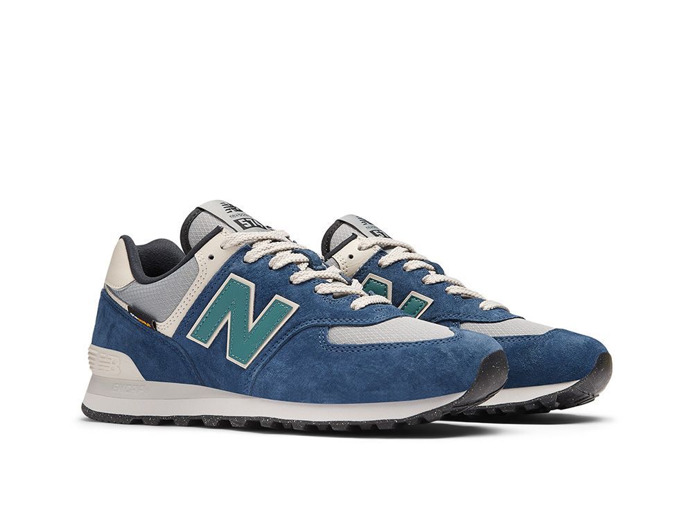 Zapatilla New Balance 474 Hombre Azul - Celeste-3