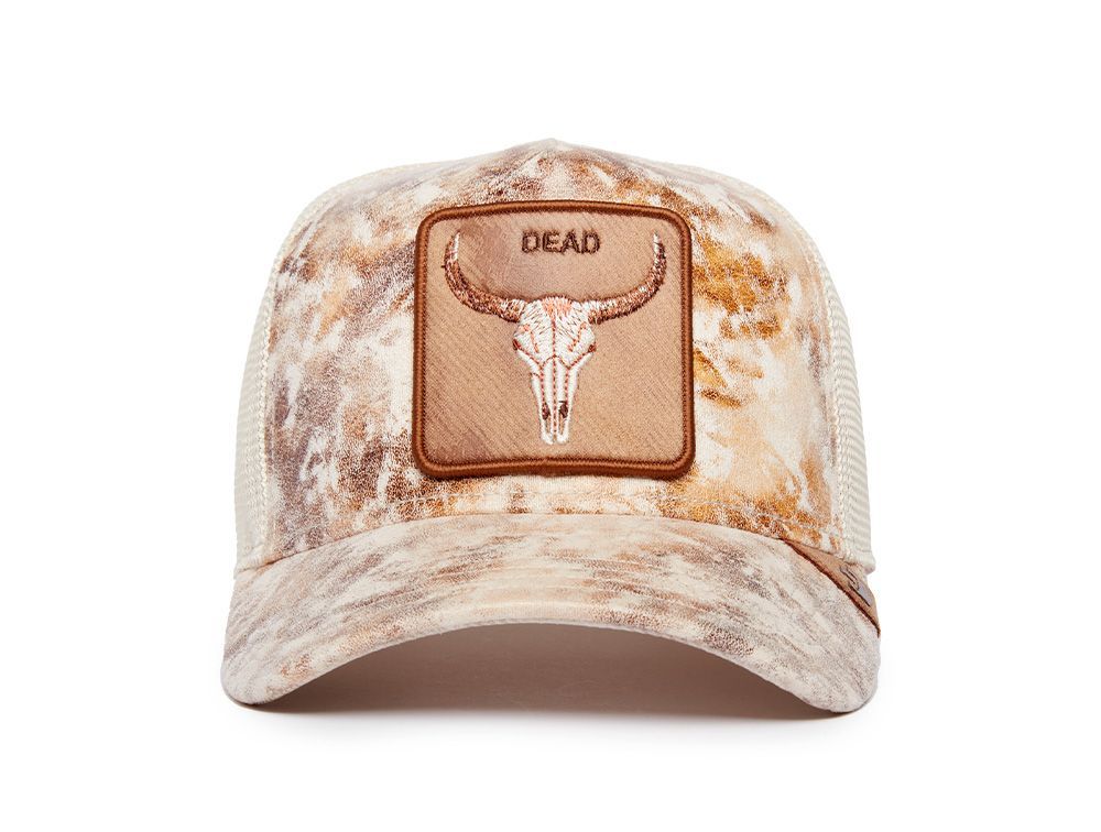 Jockey Trucker Goorin Bros Storm Stallion Unisex Beige-0
