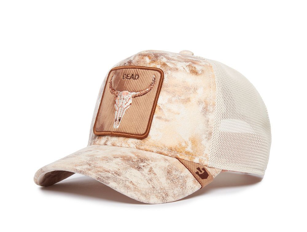 Jockey Trucker Goorin Bros Storm Stallion Unisex Beige-1