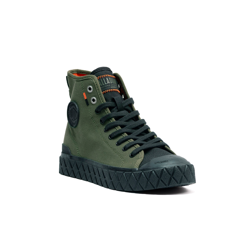 Zapatilla Hombre Palladium Palla Ace Verde-1