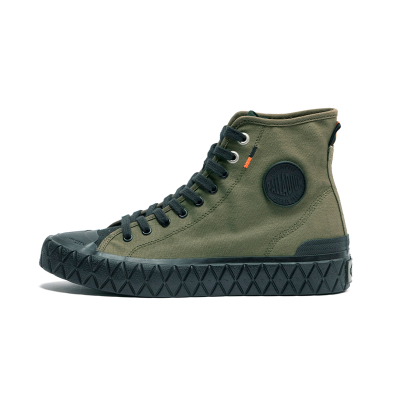 Zapatilla Hombre Palladium Palla Ace Verde-4