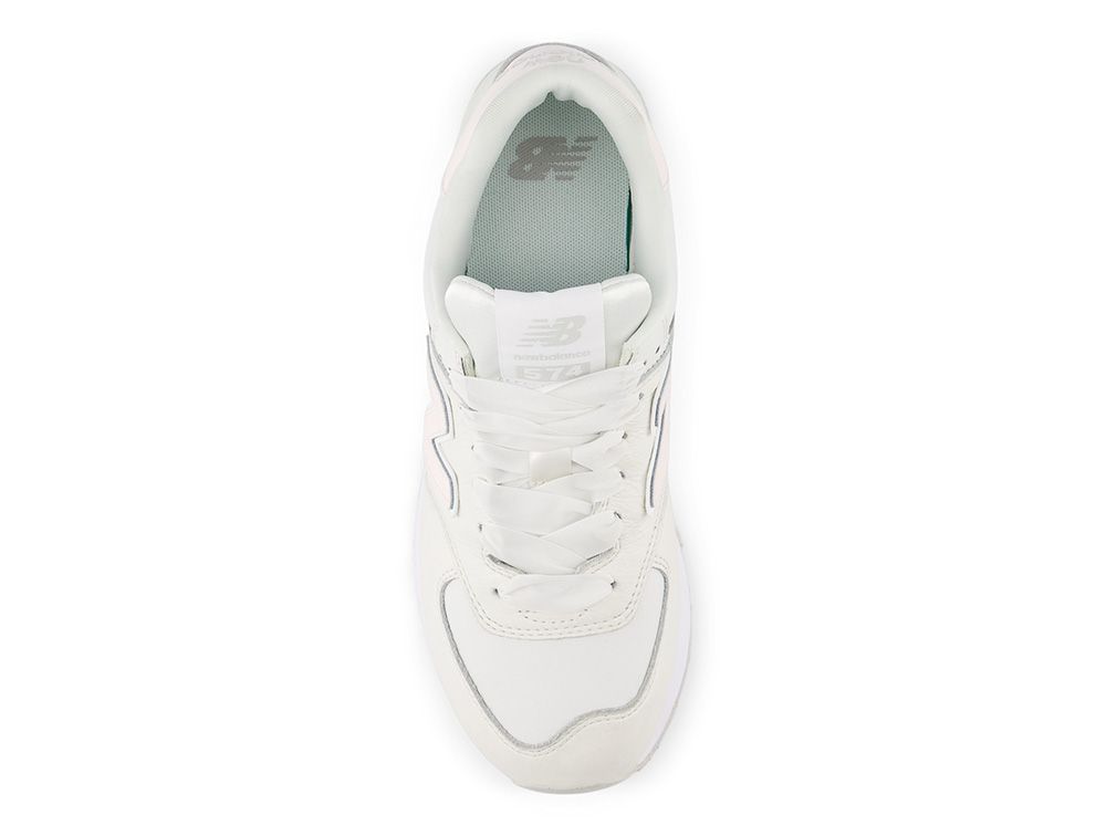 Zapatilla New Balance 574 Mujer Blanco - Rosado-2