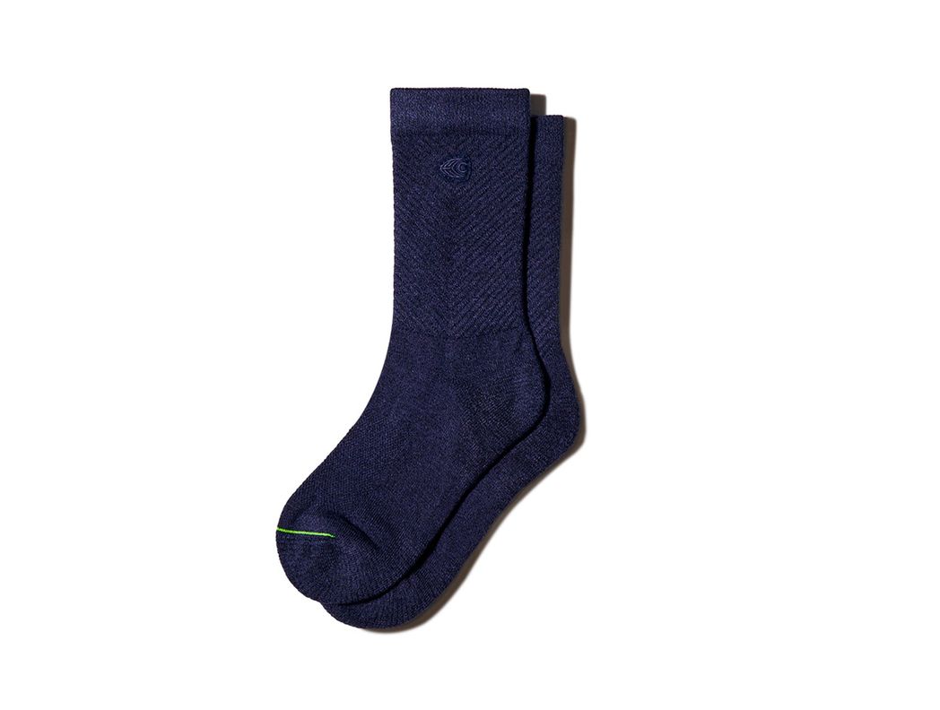 Calcetin Cariuma Crew Unisex Azul-0