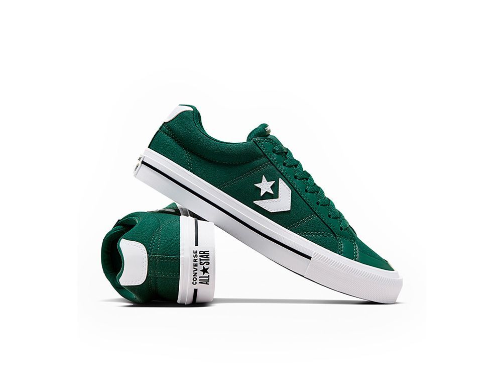 Zapatilla Converse Sport Casual Hombre Verde - Blanco-6